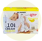 หลอดแก๊สวิปครีมกลิ่นกล้วย